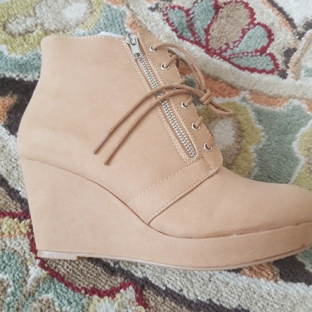 Platform booties